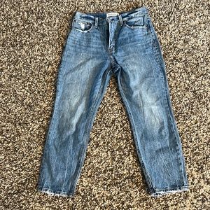 Abercrombie High Rise Mom Jeans